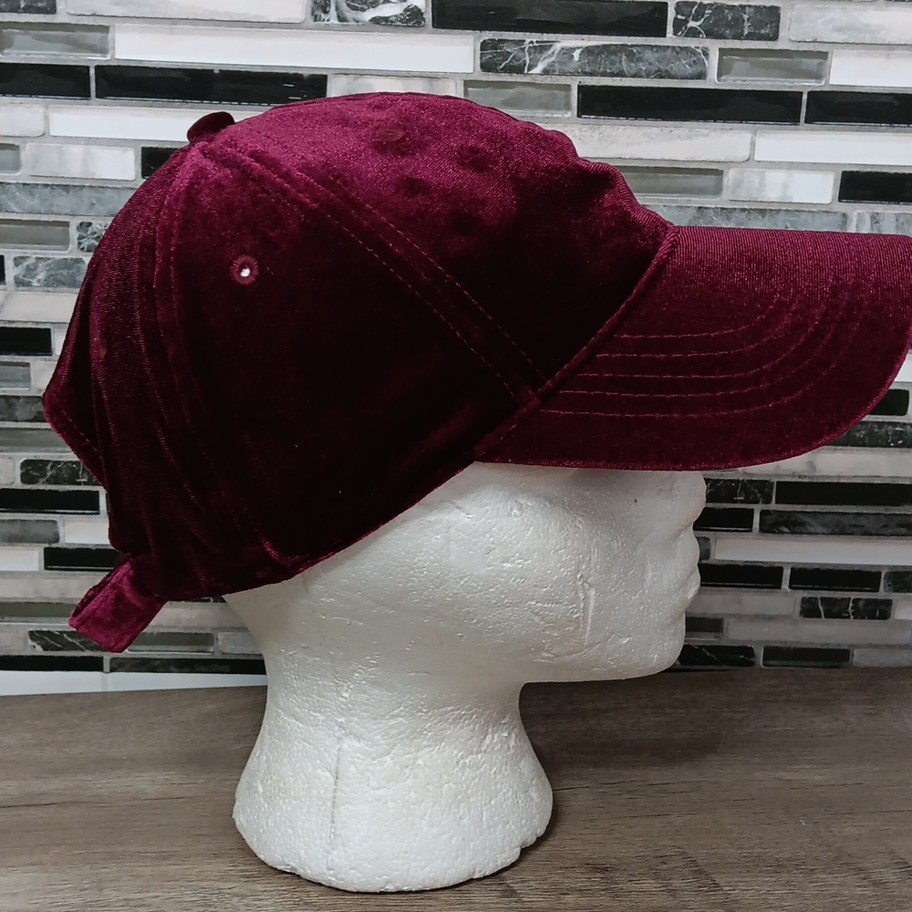 Stylish Hats Wool Paperboy Caps Pink Grey Cap Burgundy Velvet & Rose Satin 3pc - Picture 8 of 13